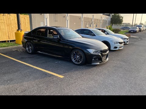 435i takes on two 335i’s. MHD vs BM3