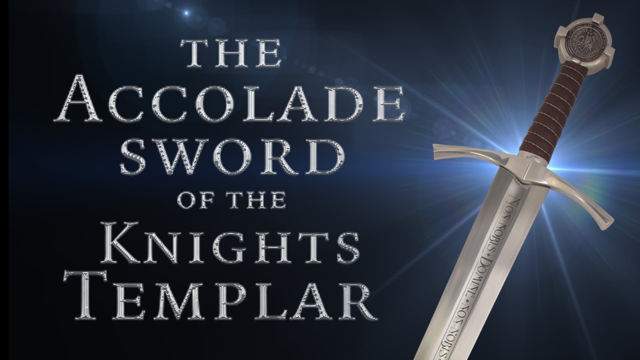 502356 The Accolade Sword of the Knights Templar from Medieval Collectibles