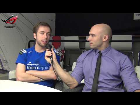 Interview with Liquid TLO at the ASUS ROG Summer 2013