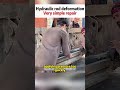 Hydraulic rod deformation Very simple repair