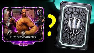 MK Mobile. Opening Elite Outworld Pack and Trying to GUESS EVERY CARD I GET! Mind Wizard?
