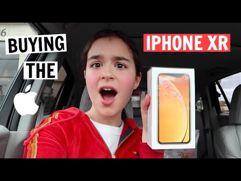 SHOPPING FOR THE NEW IPHONE XR! Vlog + Unboxing