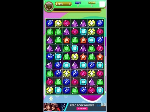 Cartoon jewel match game 2019