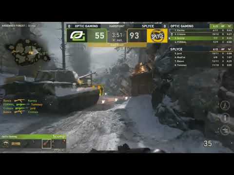 Optic gaming vs Splyce (Loosers bracket Optic goes home)