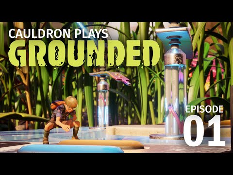The Mysterious Machine and Oak Lab in Grounded 1.0 // Cauldron Plays Grounded // Episode 1