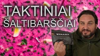 Taktiniai šaltibarščiai, lietuviškas bomžpakis