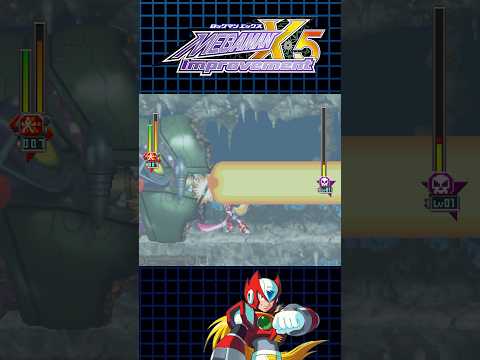 Zero (No Damage) on Tidal Whale’s Stage #rockmanx #megamanx #ps1 #rockman #megaman #nodamage #pc