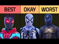Ranking All 78 SUITS From WORST To BEST In Marvels Spider Man 2