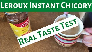 How to Make Leroux Instant Chicory and REAL Taste Test
