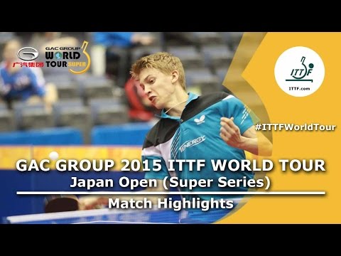 Japan Open 2015 Highlights: KALLBERG Anton vs YOSHIDA Masaki U21 (1/2)