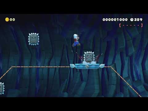 SMC 3-2: The Temple of Thwomp by Ninja! - Super Mario Maker 2 - No Commentary 1by