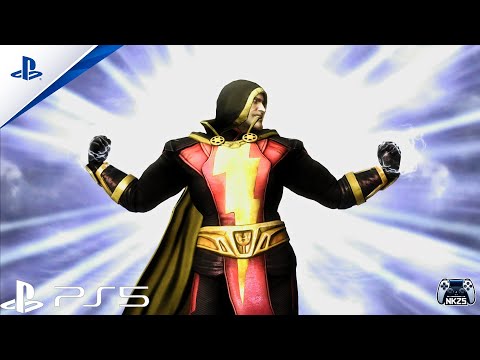 Injustice: Gods Among Us | Shazam Gameplay (PS5) no commentary