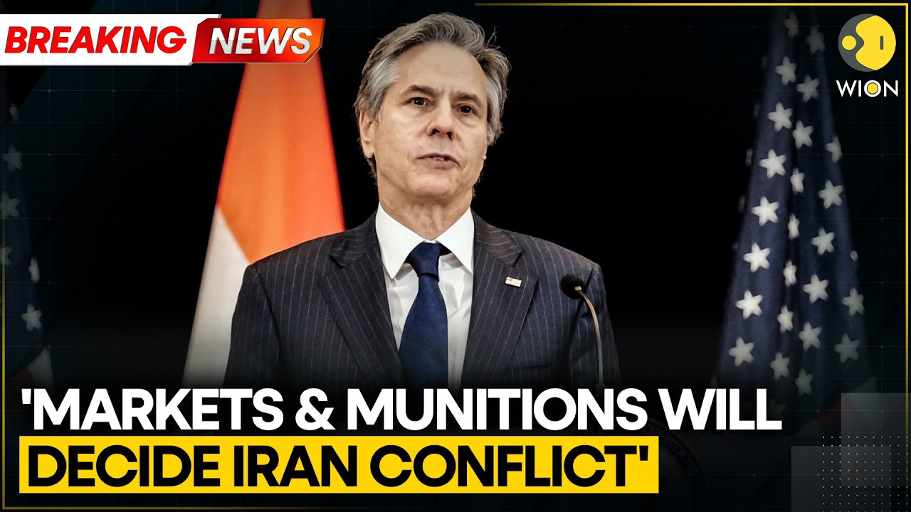 Iran War: Antony Blinken Says Iran Hits Gulf States More Than Israel | WION BREAKING