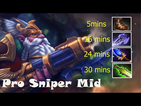 TOPSON PLAYS SNIPER MID MAGIC TYPE BUILD