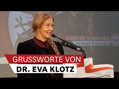 „Muttersprache ist unsere Seele“ – Grußworte von Dr. Eva Klotz