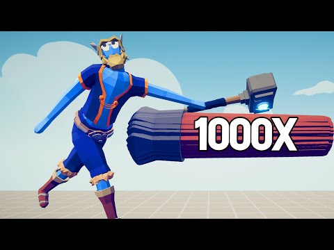 1000x CROSSBOW vs EVERY UNIT | TABS Totally Accurate Battle Simulator