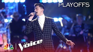The Voice 2018 Austin Giorgio - Live Playoffs: &quot;Ain&#39;t That a Kick in the Head&quot;