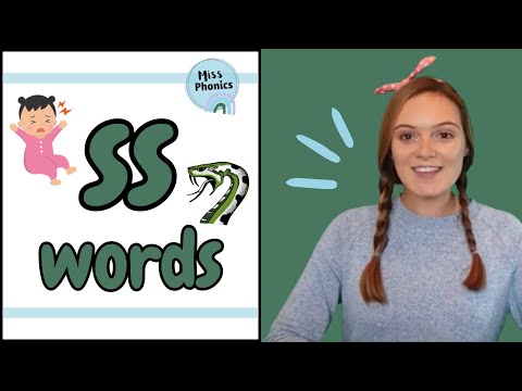 Learn to Blend s Words with Miss Phonics Phonics Blending Practice for Kids British Teacher