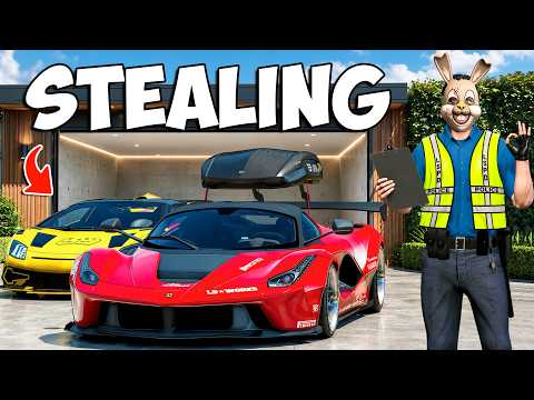 I Stole Impound Supercars from a Police General sa GTA 5