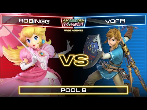 Tru4's Spotlight: Free Agents! Pool B - RobinGG (Peach) vs. Voffi (Link)