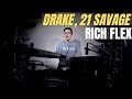 Drake, 21 Savage - Rich Flex | Matt McGuire Drum Cover