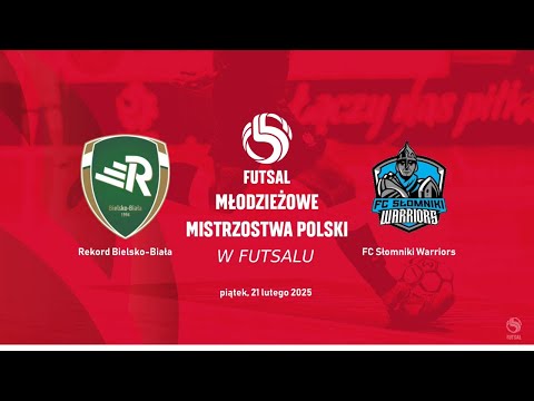Skrót meczu: Rekord Bielsko-Biała - FC Słomniki Warriors | MMP U19 | Świecie 2025