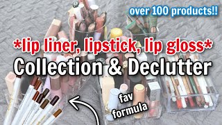 Makeup Collection & Declutter: Lip Edit 💄✨