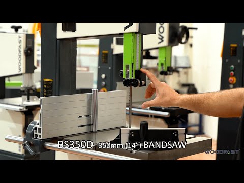 WOODFAST TV | BS350D 350mm 14" Bandsaw by Woodfast Machinery BS350D PRODUCT VIDEO
