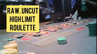 Real High Limit Roulette at $600/spin
