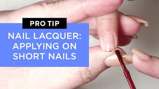 How to Apply OPI Polish on Short Nails