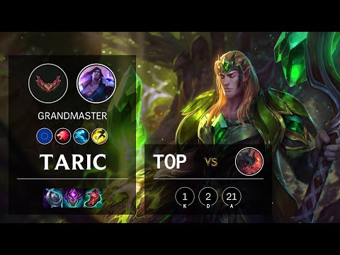 Taric Top vs Aatrox - EUW Grandmaster Patch 12.5