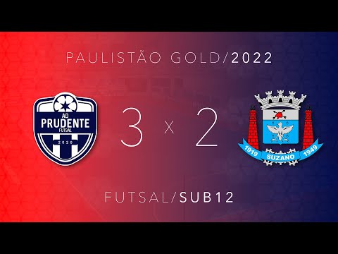AD Prudente 3 x 2 AD Suzano  - Paulistão Gold 2022 - Liga da Juventude - sub12 - 16/06/2022