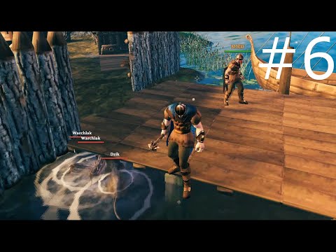 Przygody w Valheim #6 - Ucieczka dzików i morska wyprawa (gameplay pl)
