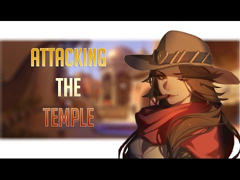 Surefour - With MoonMoon on Temple of anubis (Sombra, Soldier 76, Mccree) - Overwatch Highlights #62