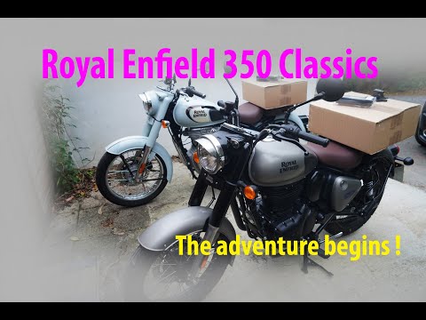 Royal Enfield 350 Classic, Getting ready for our adventures  The BMAD Episode 42