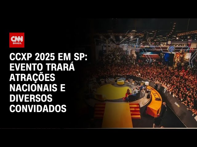 Cine Live traz principais destaques da CCXP que se estende até domingo (7) | LIVE CNN