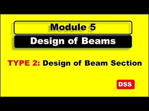 M5: Type 2 - Design of Beam Section