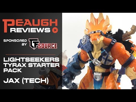 Video Review: LIGHTSEEKERS RPG Tyrax (Tech) Starter and Weapons Packs