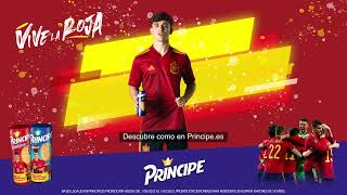 Galletas Principe ¡Gana una camiseta firmada por La Roja! ​ anuncio