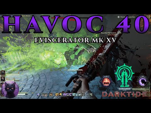 Zealot - Heavy Eviscerator Mk XV & Flamer | Havoc 40 Gameplay | Darktide