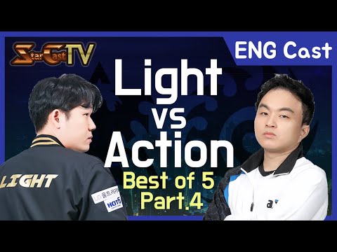 [ENG] Light vs Action (TvZ, Bo5) Part4 [2021.06.12] - Starcraft Remastered (StarCastTV English)