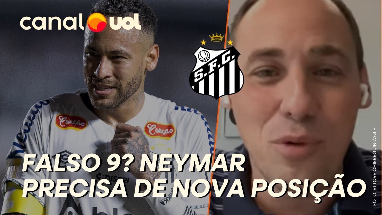NEYMAR PRECISA DE NOVA POSIÇÃO PARA PARAR DE APANHAR, SENÃO NÃO IRÁ AJUDAR O SANTOS, DIZ JULIO