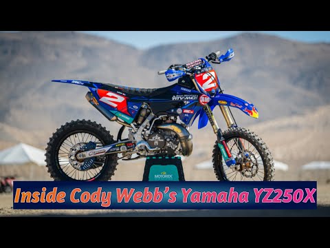 Walk Around Cody Webb's Yamaha YZ250X Race Machine