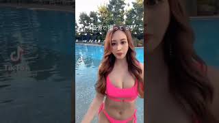 Beautiful Japanese woman(水着女子)♥️　#水着女子　#shorts　