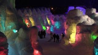 preview picture of video '支笏湖氷濤まつり2012(Shikotsuko ice sculpture festival)'