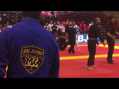 Ibjjf Paris spring open 2018 Yan Cabral vs kenji sette