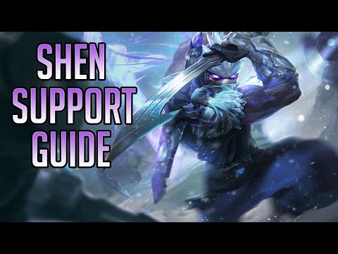 HIGH ELO PATCH 10.13 SHEN SUPPORT GUIDE - League of Legends gameplay