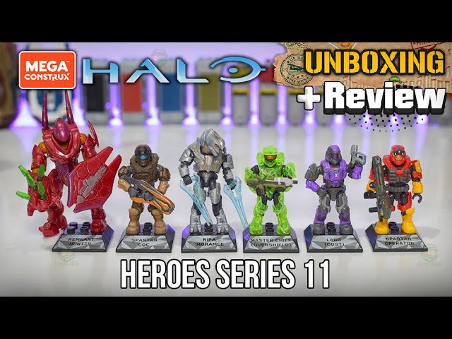 Vídeo relacionado con MEGA Halo Juguete de Construcción Colección de Héroes Hero Gris para niños de 8 años en adelante