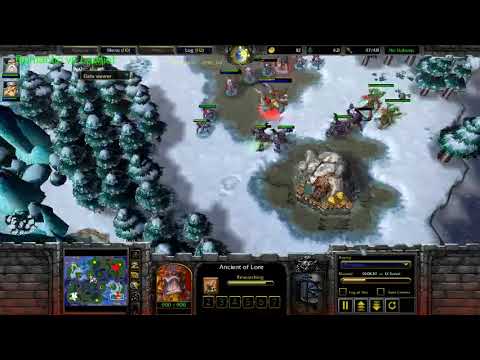 Lawliet vs Romantic - Warcraft 3 Pro Level Commentary