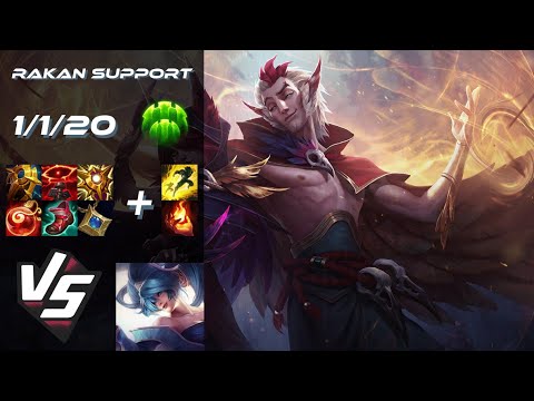 SUPPORT Rakan vs Sona - EU Master Patch 14.10
